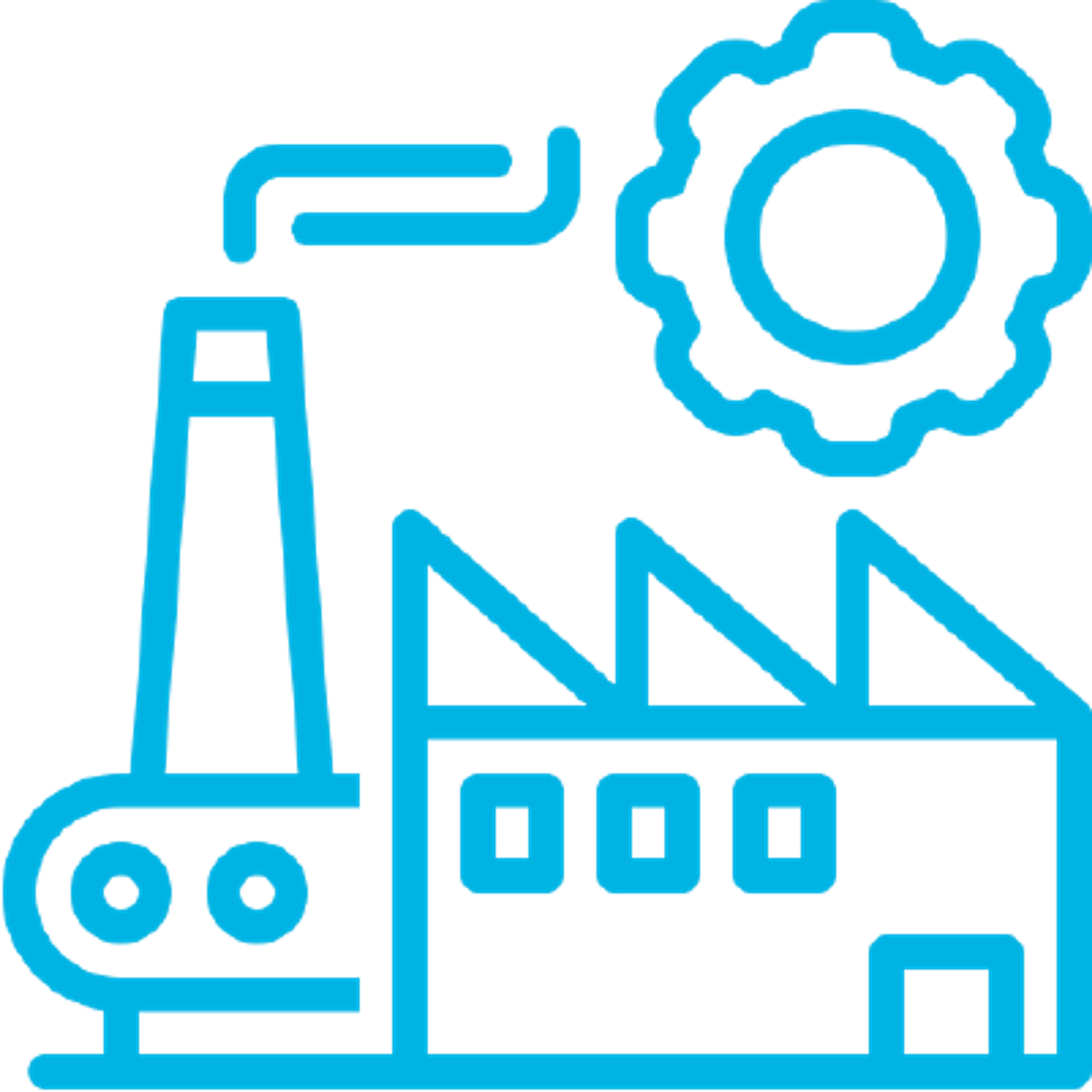 Icon showing factory