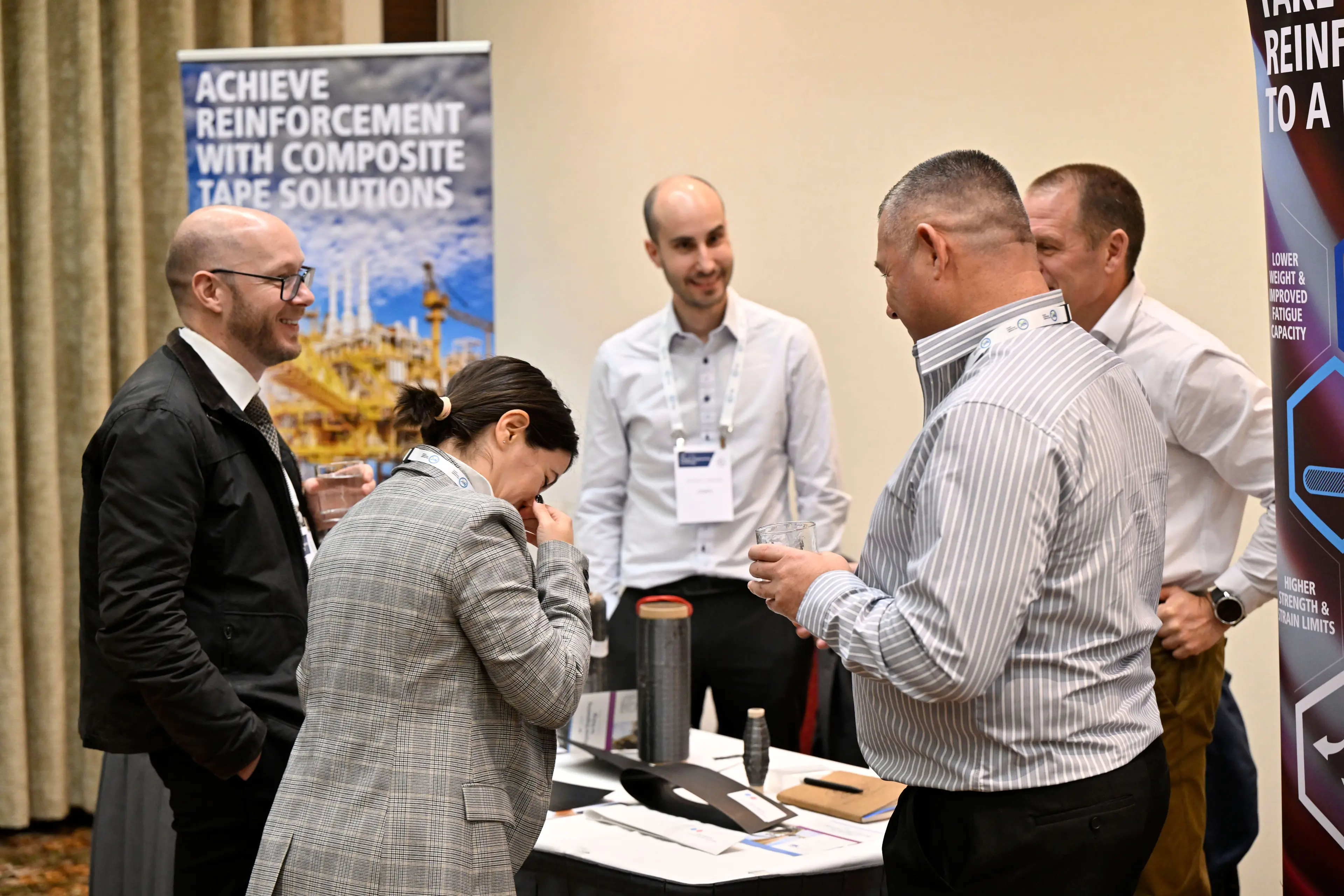 Photo of exhibitor at AMI event 2023