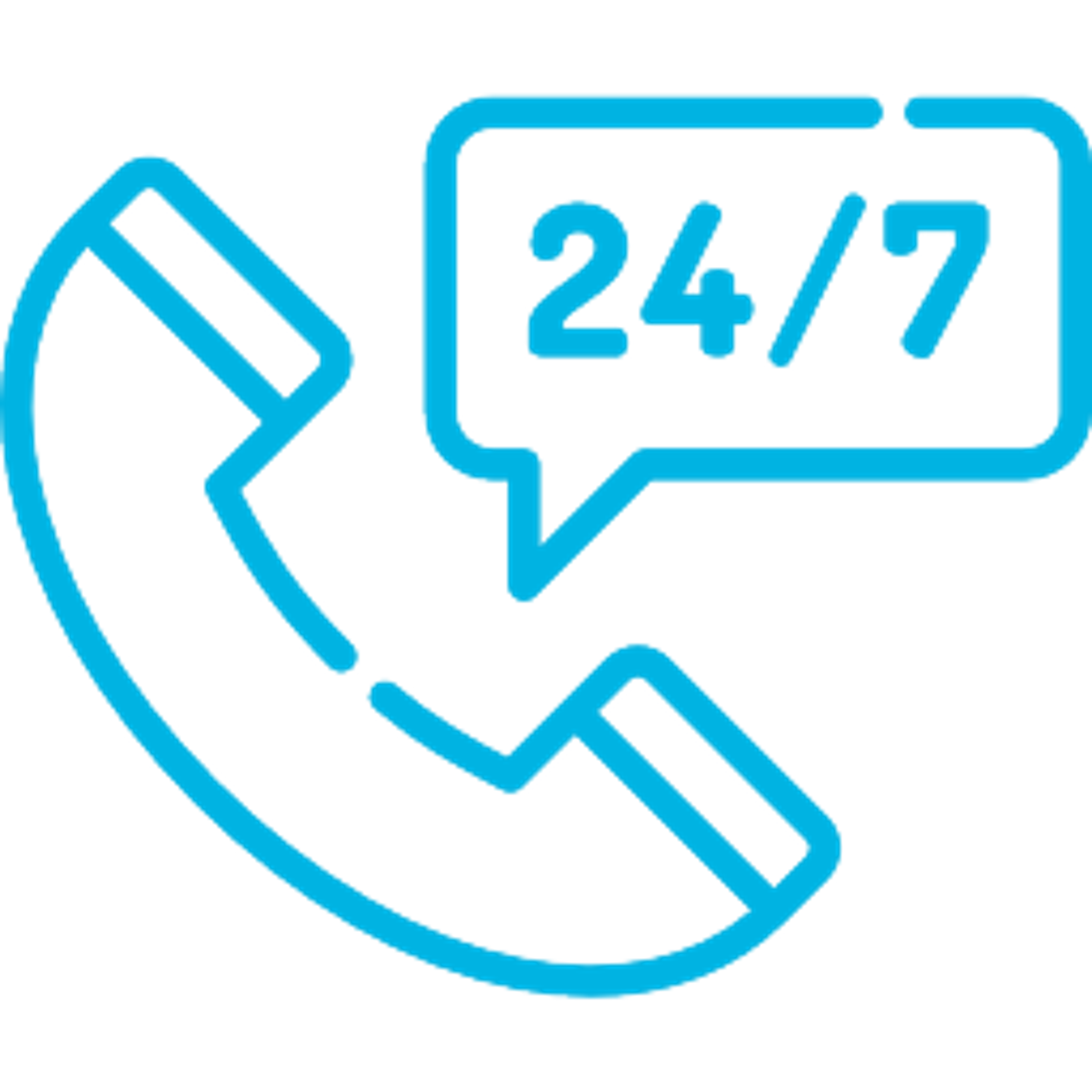 icon regarding 24/7 customer service