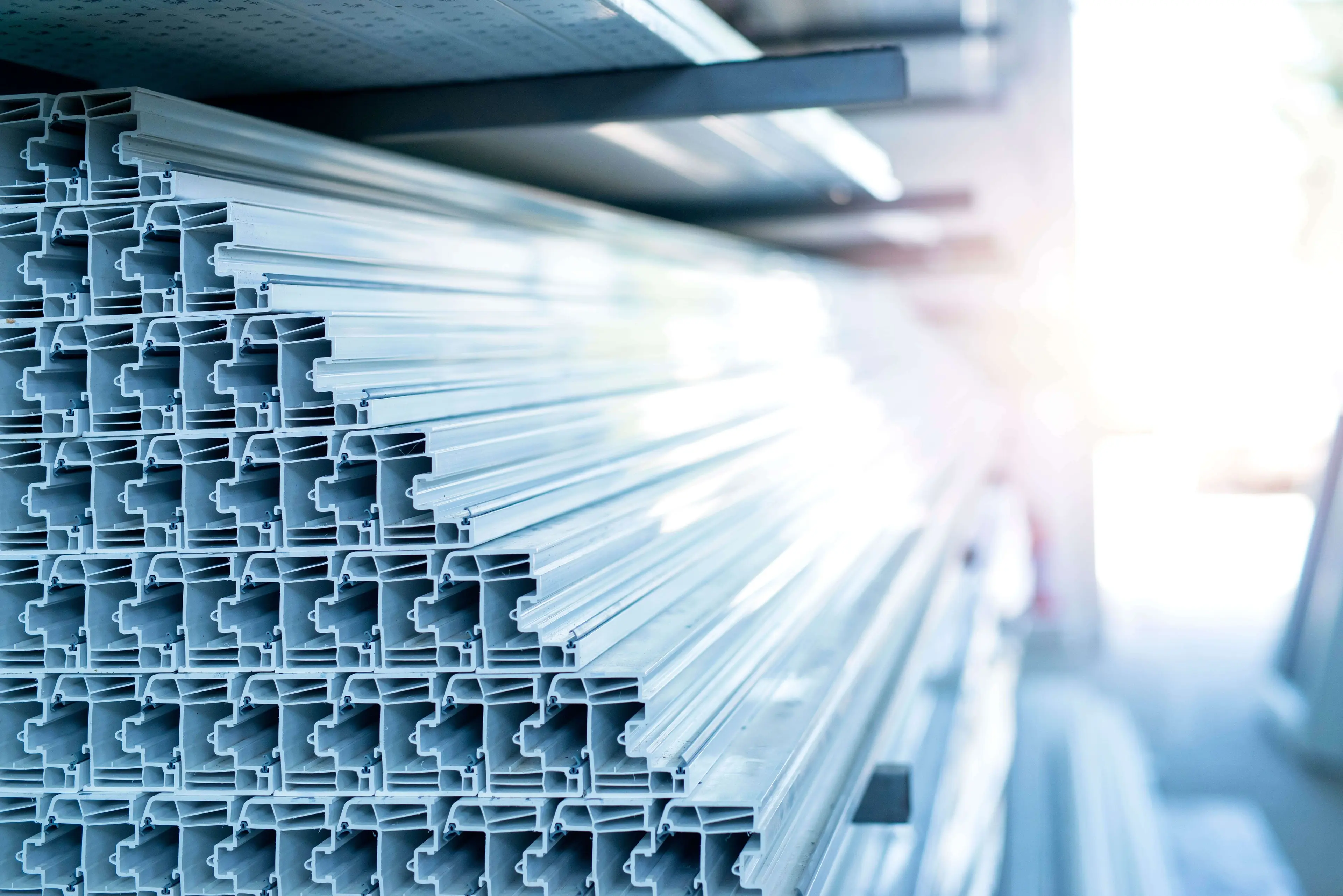 White plastics profiles